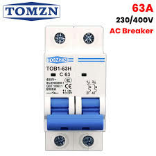 63A AC 2P TOMZN BREAKER